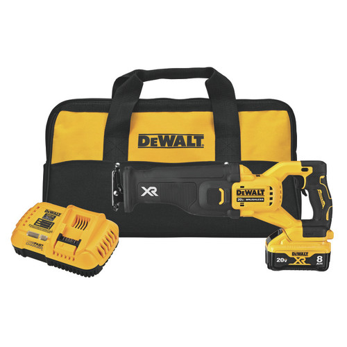 Dewalt DCS368W1 20V MAX Power Detect Reciprocating Saw Kit (8.0Ah)