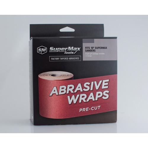 SuperMax 60-19-120 120 Grit: 19 In. Drum Sander (3-wraps Per Box)