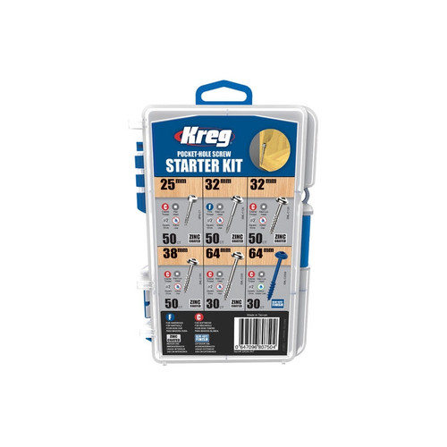 Kreg SK04 Pocket-Hole Screw Starter Kit