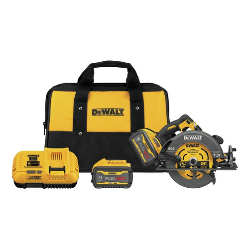 Dewalt DCS578X2 60V MAX 7-1/4 In. Brushless Circular Saw 9Ah Kit