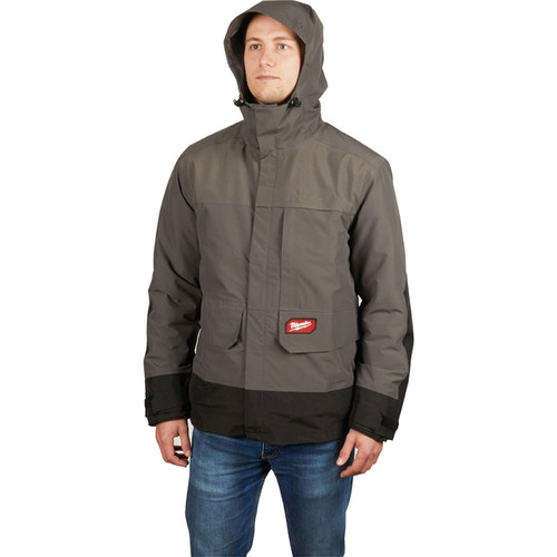 Milwaukee 310G Gray 3X-Large Hydrobreak Rainshell Jacket