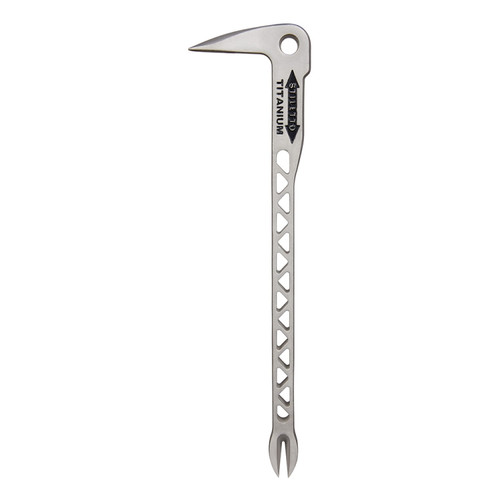 Stiletto TICLW-12 12 In. Titanium Claw Bar Nail Puller With Dimpler