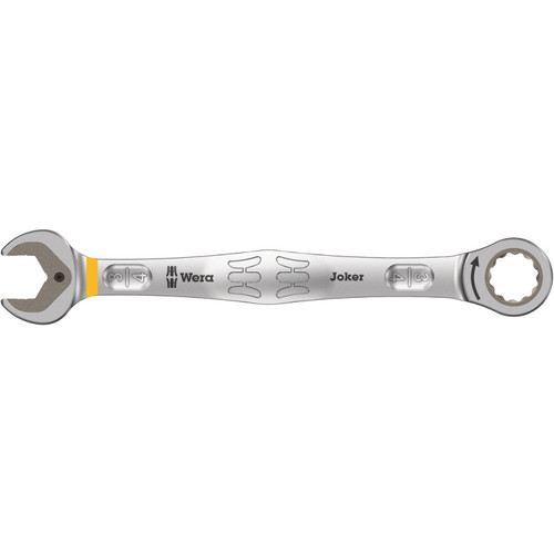 Wera 05073282001 Joker Ratcheting Combination Wrenches, Imperial, 7/16 In. X 165 mm