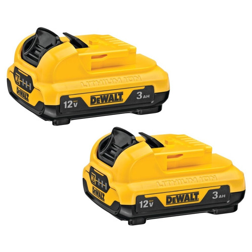 Dewalt DCB124-2 12V MAX 3Ah Lithium Ion Battery (2-Pack)