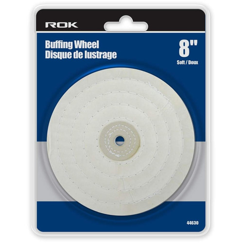 ROK 44630 8 In. Buffing Wheel - Soft