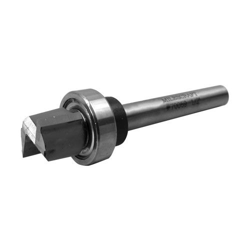 Milescraft 2216 1/2 In. Straight Router Bit W/Bearing