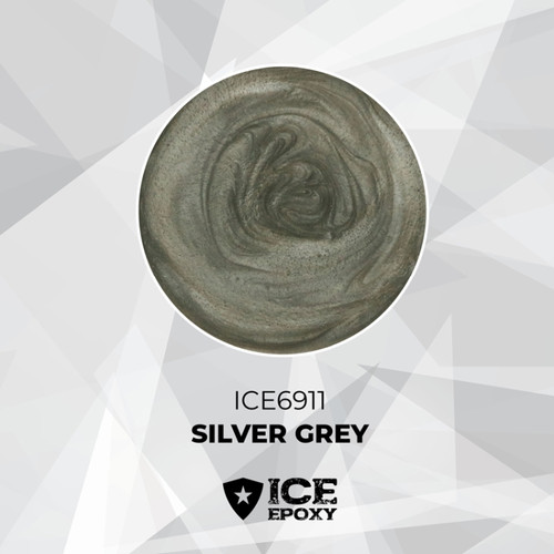 Ice Epoxy ICE Metallic Pigment SILVER GREY