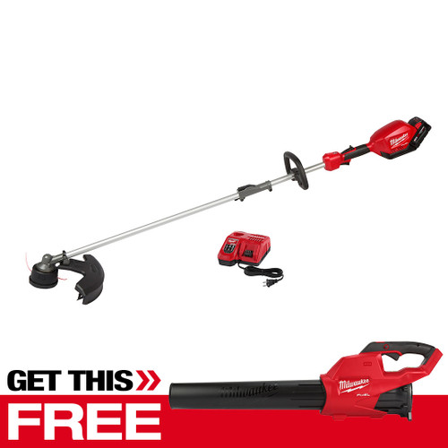 Milwaukee 2825-21ST M18 FUEL String Trimmer Kit W/ QUIK-LOK With 2724-20 M18 Blower