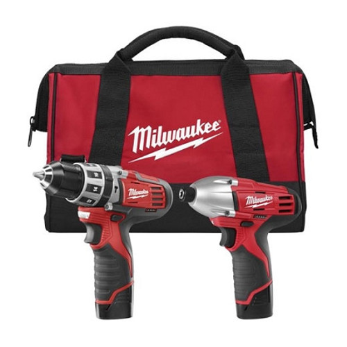 Milwaukee 2497-22 M12 Cordless LITHIUM-ION 2-Tool Combo Kit