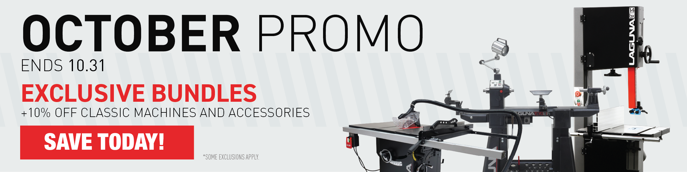 Laguna Classic Machinery Sale