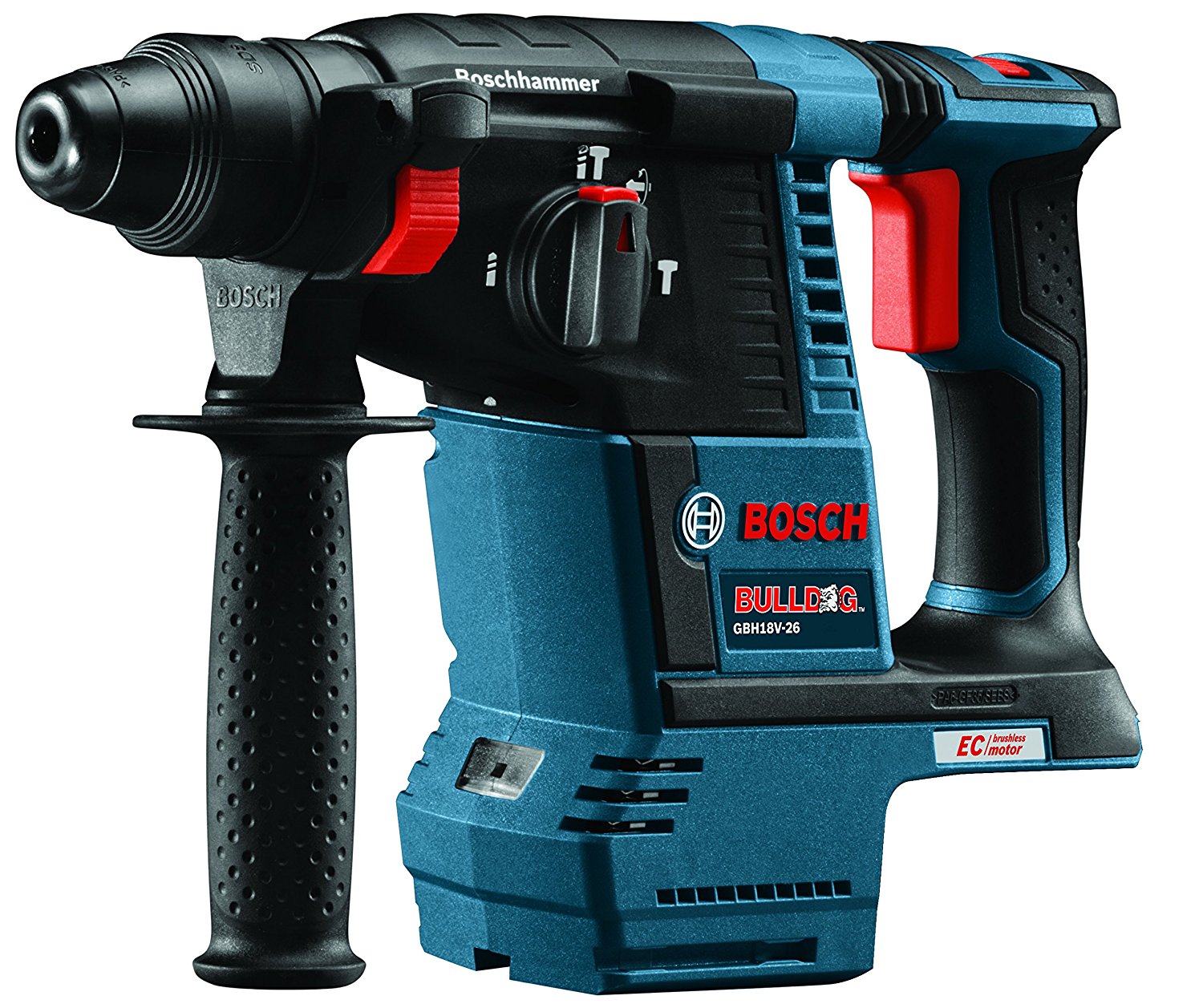 Bosch GBH18V-26 18V EC Brushless SDS-plus Bulldog 1 In. Rotary