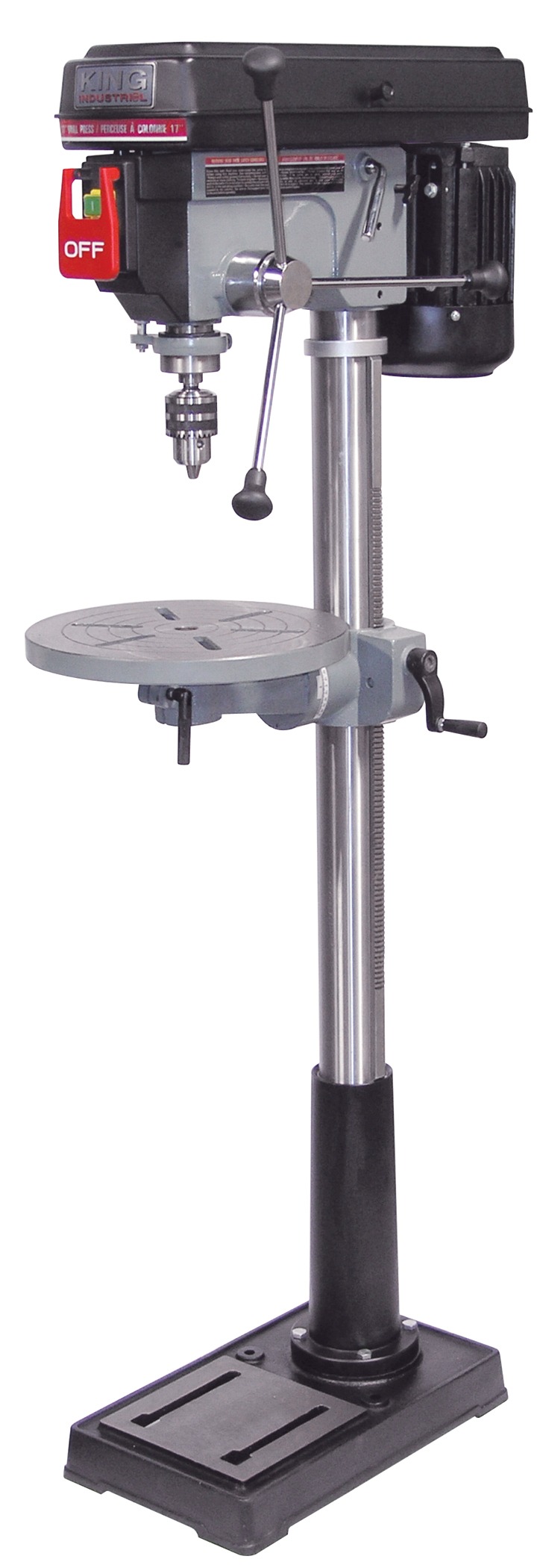 King Canada KC 118FC Drill Press 17 Floor 16 Spd 5 8 Chuck