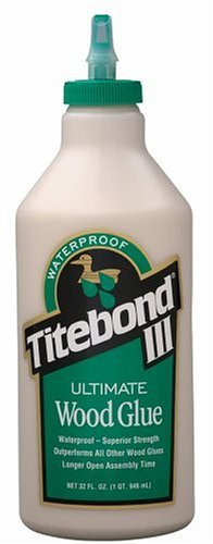 Titebond III Ultimate Wood Glue Quart Bottle