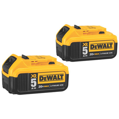 Dewalt DCB205-2 20V MAX XR 5Ah Battery 2-Pack