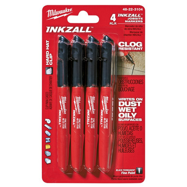 Milwaukee 48-22-3103 INKZALL Medium Chisel Black Marker