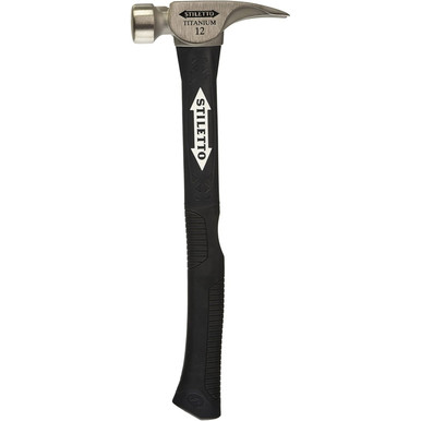 Stiletto TI12SC F 12 Oz Titanium Smooth Face Hammer With 18 In