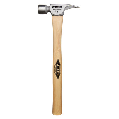 Stiletto TI14MC Titanium Hammer; Milled Face, 18″ Curved Hickory Handle –  JLA Supply – Sealant Specialists :: Seco Construction Supply :: John Latta  Associates, Inc