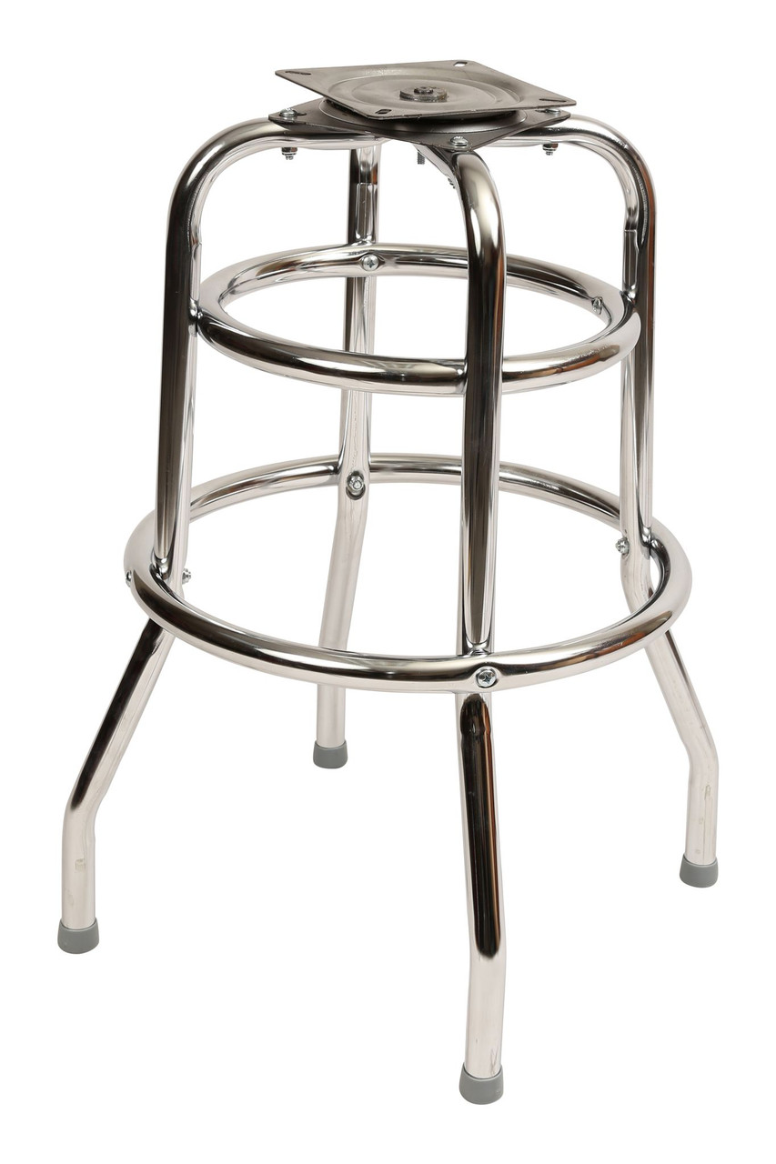 Retro Double Ring Bar Stool Base 1