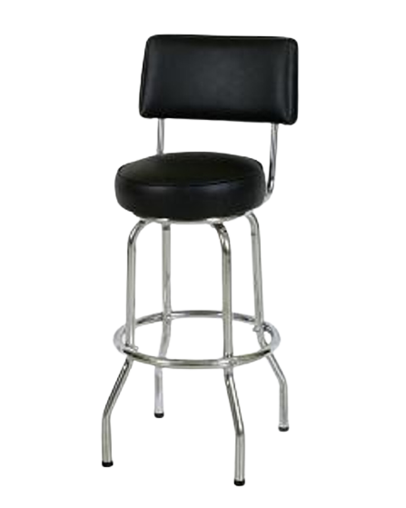 Retro Bar Stools with Backs Diner Style Bar Stools