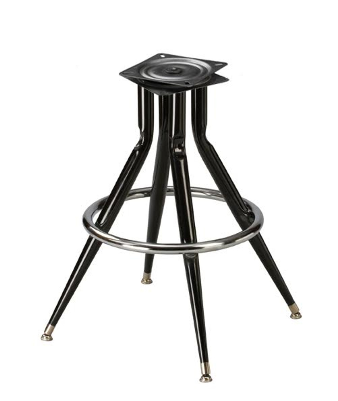 Bar Stool Swivel Base Replacement 4 Legged Pyramid Base