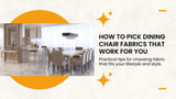 Best Fabric for Dining Chairs: Top 7 Durable & Stylish Options Best Fabric for Dining Chairs: Top 7 Durable & Stylish Options