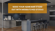 10 Stylish Ways to Mix and Match Bar Stools in Your Kitchen or Home Bar