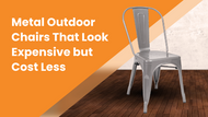 How to Mix and Match Metal Chairs with Other Outdoor Furniture
