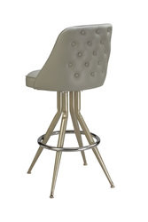 Tufted Bar Stool Bucket Swivel Bar Stool Seats and Stools