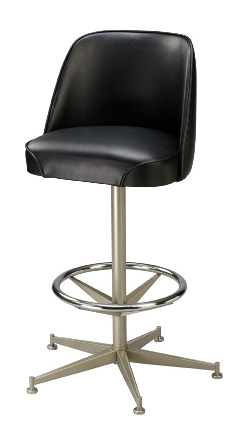 Tufted Bar Stool Bucket Swivel Bar Stool Seats and Stools