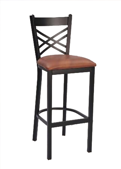 Crosshatch Bar Stool by Seats and Stools
