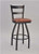 2 Ladder Bar Stool with Swivel Seat | Seats and Stools 
