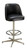 Seats and Stools' Mid Height Bucket Bar Stool is appropriate for home or commercial use. 
