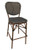 Outdoor aluminum poly woven seat and back armless barstool for your home, restaurant or bar seating area. This barstool will elevate your bar with a modern timeless look.