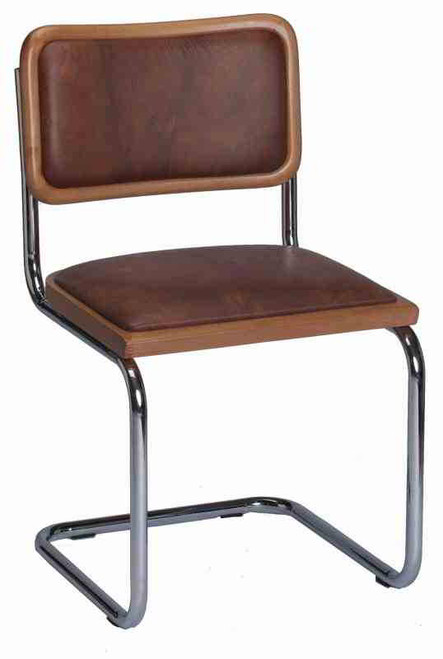 Breuer Wood Insert Cesca Side Chair Seats and Stools