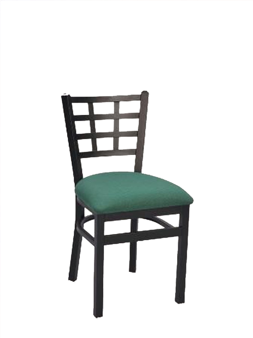 Windowpane Pattern Chair Windowpane Chair | Custom Metal Chairs | Seats and Stools