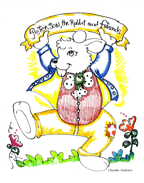 Peterson Rabbit and Friends Coloring Book