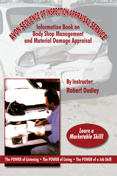 Avon Sequence of Inspection Appraisal Service Information Book on Body Shop Management and Material Damage Appraisal