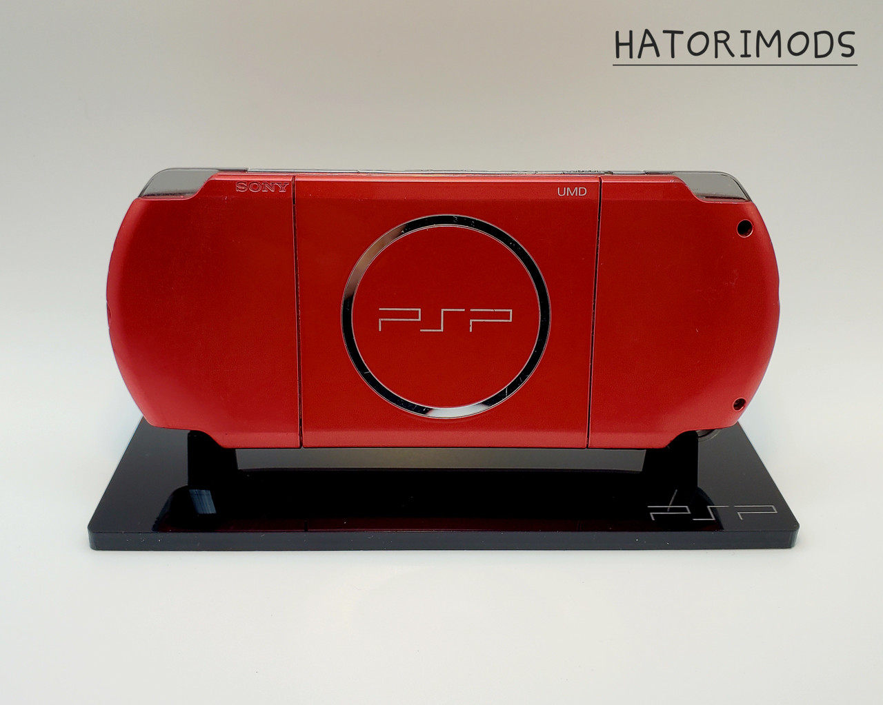 Psp 3000 Vibrant Red Modded Fully Loaded 3k+