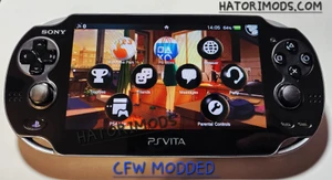 PsVita 1000 Black Modded Custom Fully Loaded 5k+