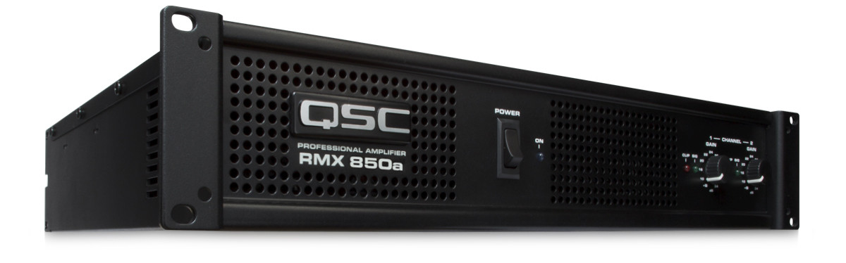 QSC RMX850a Professional Power Amplifier – 830W, Class AB, High
