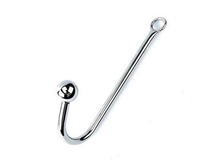Mini Anal Hook with Single Ball and Restraint Loop