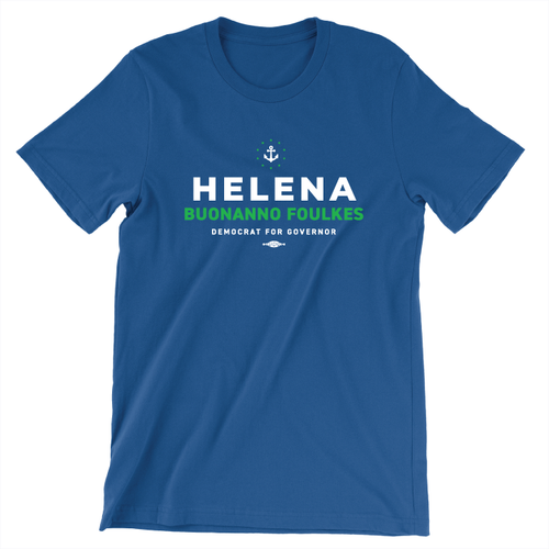 Helena Buonanno Foulkes (Unisex Royal BlueTee)