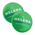 Helena Buonanno Foulkes - Green (2.25" Pin-Back Button -- Pack Of Two!)