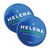 Helena Buonanno Foulkes - Blue (2.25" Pin-Back Button -- Pack Of Two!)