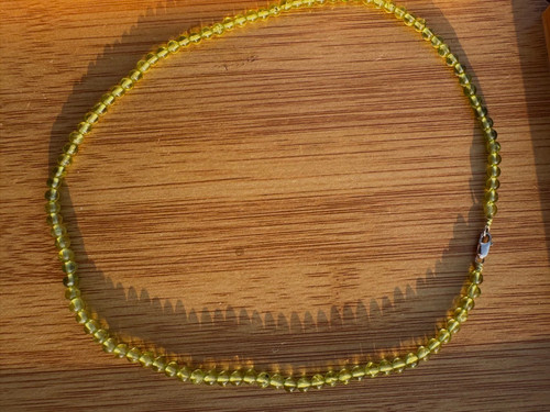 Peridot necklace
