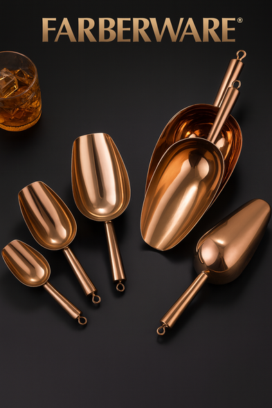 STAINLESS SCOOPER 105G - ROSE GOLD