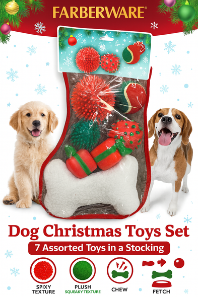 PET XMAS TOYS SET 7PCS