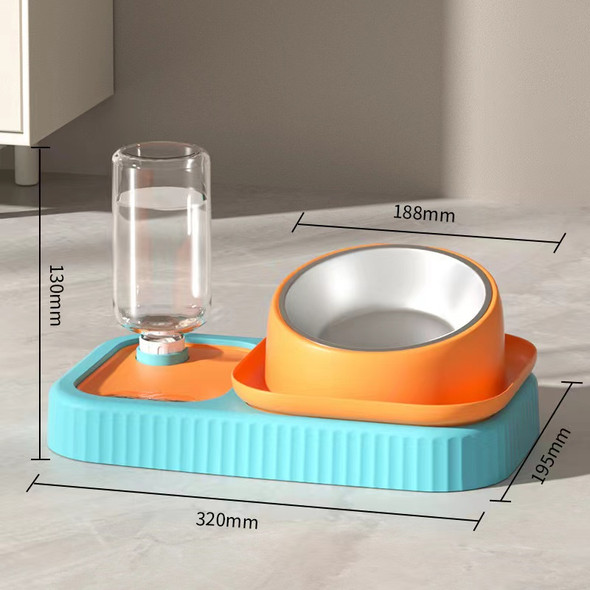 NO SPILL BOWL AND 15° TILT WATER DISPENSER SET