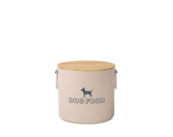2PC SET(XL): PET FOOD STROAGE WITH BAMBOO LID