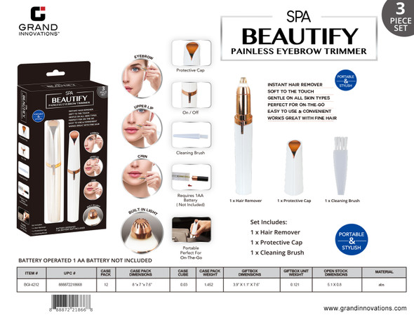 3 PCS SET EYEBROW TRIMMER